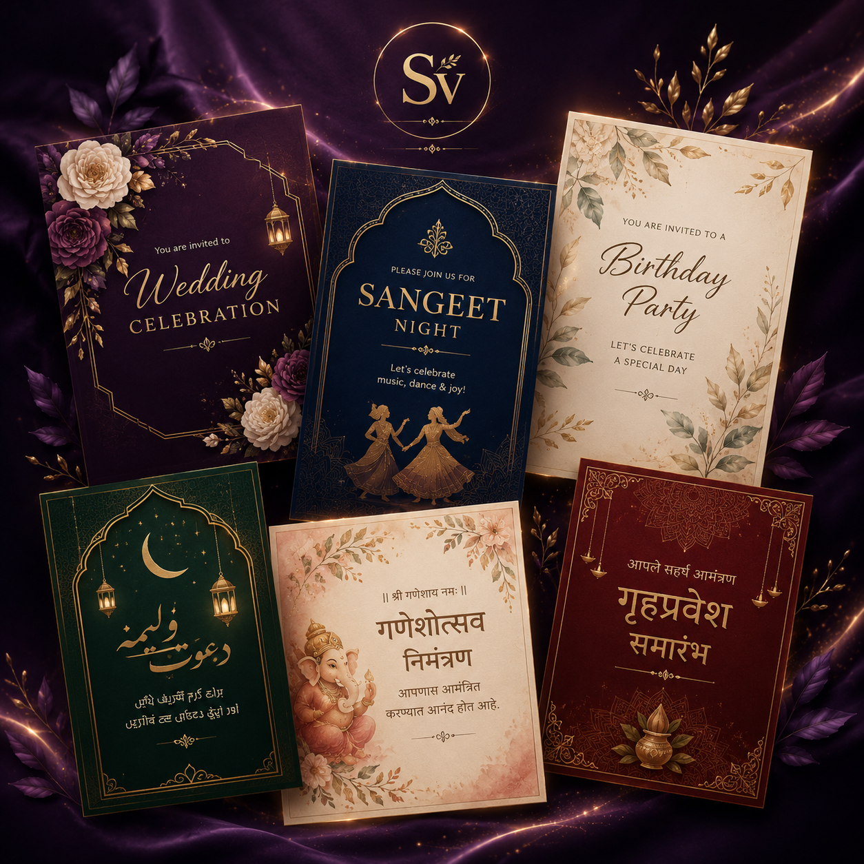 Digital Invitation Cards